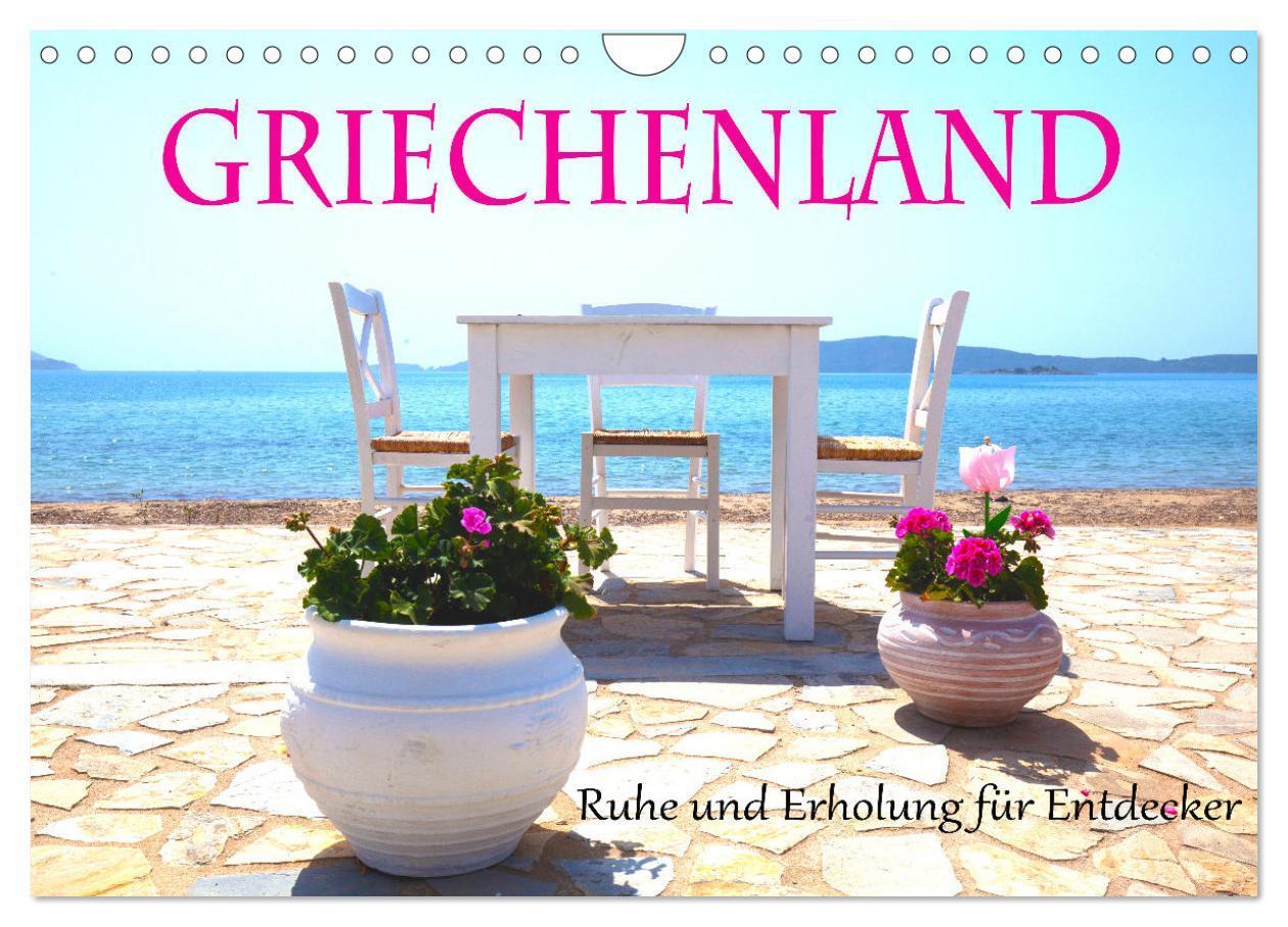 Cover: 9783383861338 | Griechenland Ruhe und Erholung für Entdecker (Wandkalender 2025 DIN...