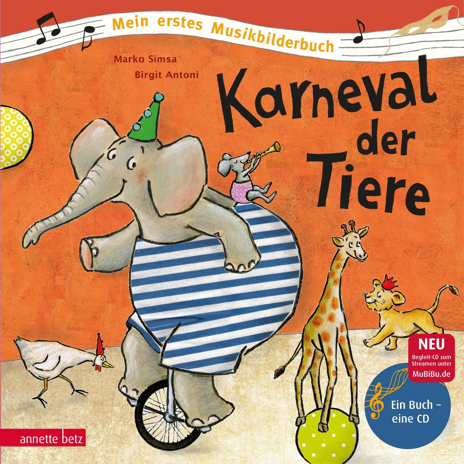 Cover: 9783219116878 | Karneval der Tiere | Marko Simsa | Buch | 24 S. | Deutsch | 2016