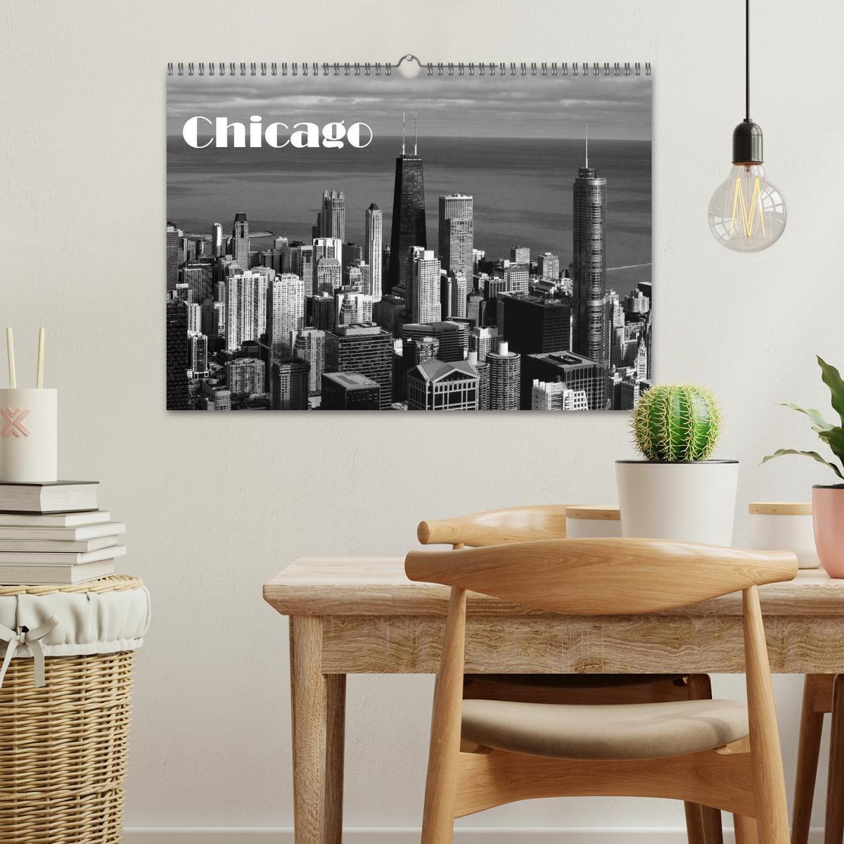 Bild: 9783435703173 | Chicago 2025 (Wandkalender 2025 DIN A3 quer), CALVENDO Monatskalender