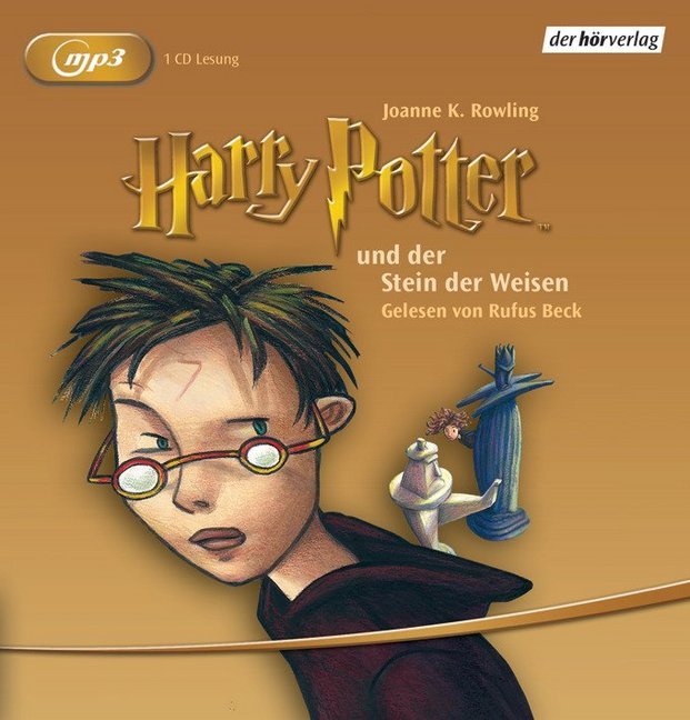 Cover: 9783867176514 | Harry Potter und der Stein der Weisen, 1 Audio-CD, 1 MP3 | Rowling