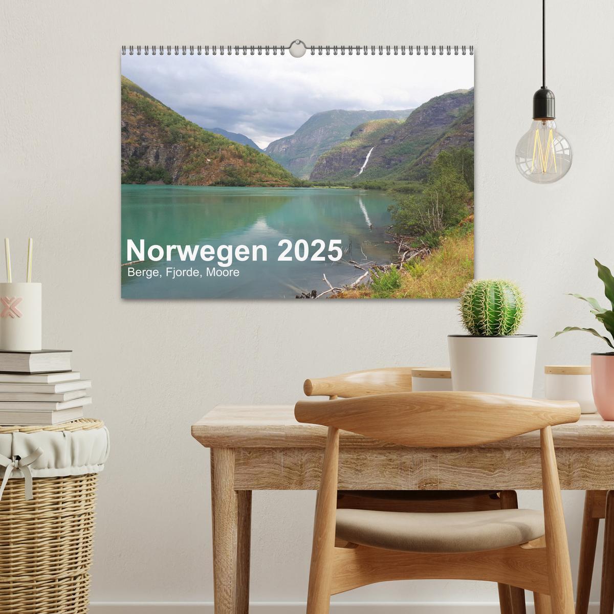 Bild: 9783435293049 | Norwegen 2025 - Berge, Fjorde, Moore (Wandkalender 2025 DIN A3...