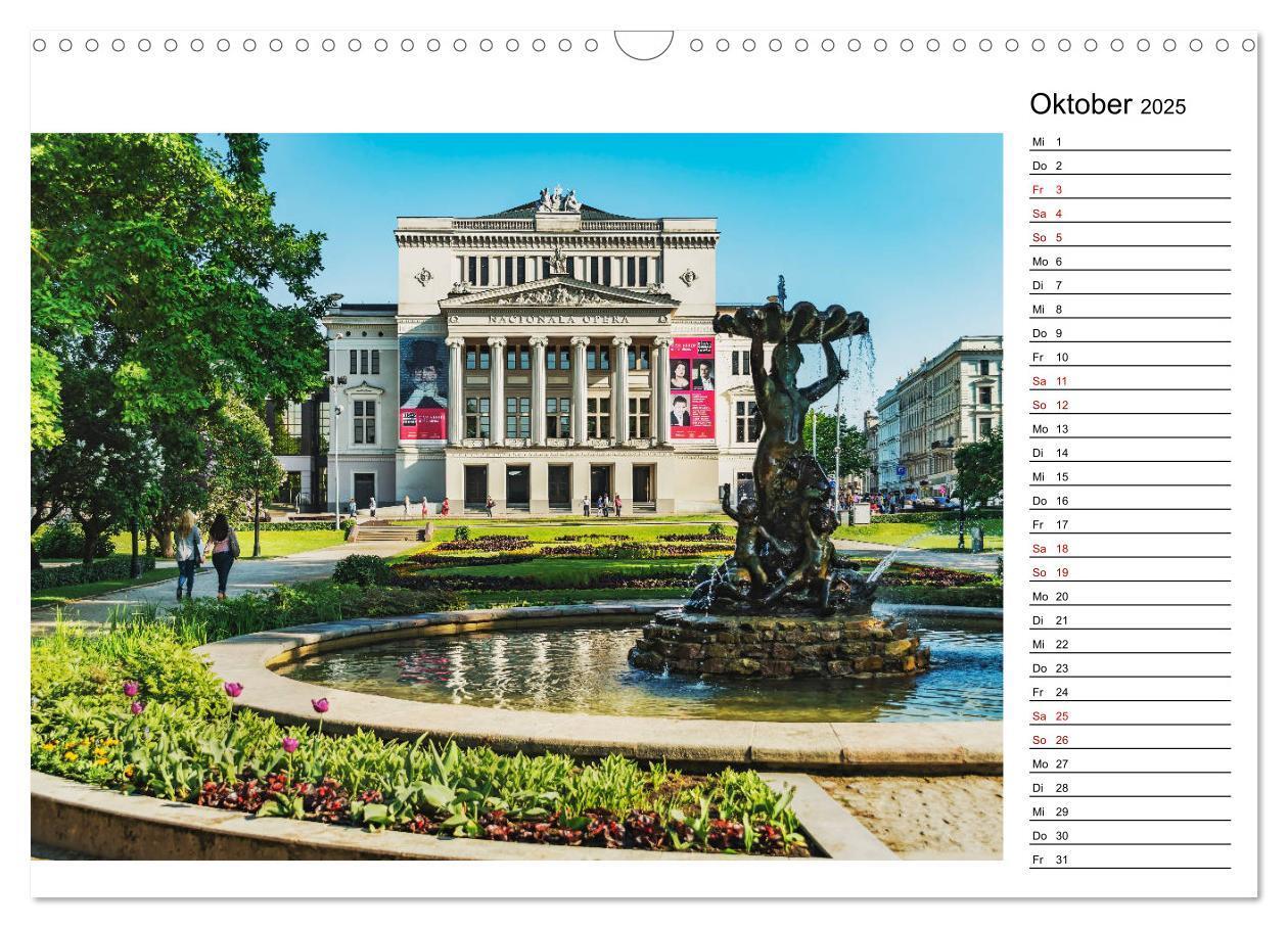 Bild: 9783435427413 | Ein Wochenende in Riga (Wandkalender 2025 DIN A3 quer), CALVENDO...