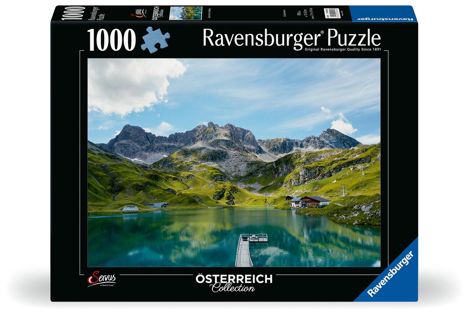 Cover: 4005555005964 | Ravensburger Puzzle 12000596 - Zürser See in Vorarlberg - 1000...