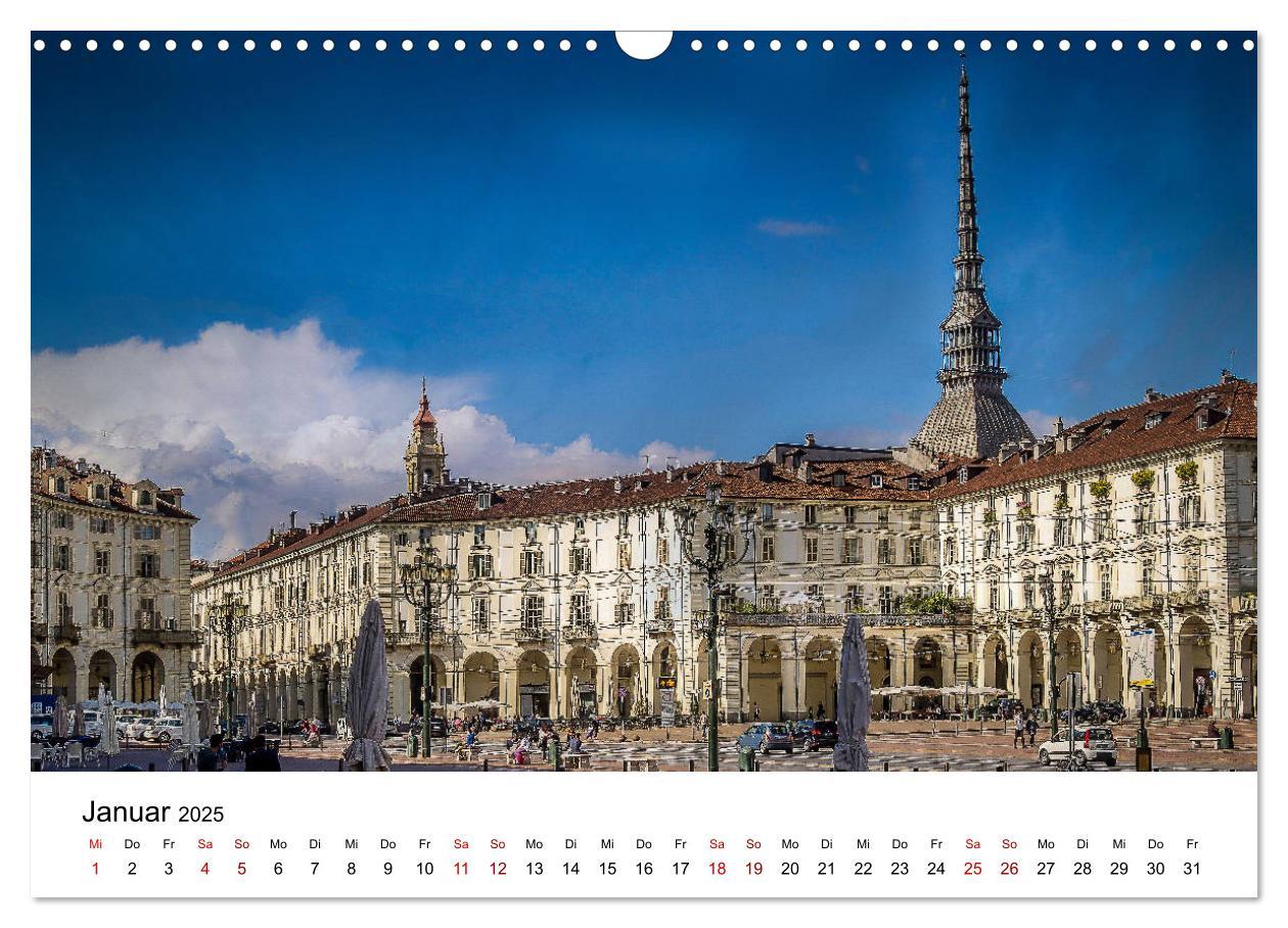 Bild: 9783435349333 | Piemont und Turin (Wandkalender 2025 DIN A3 quer), CALVENDO...