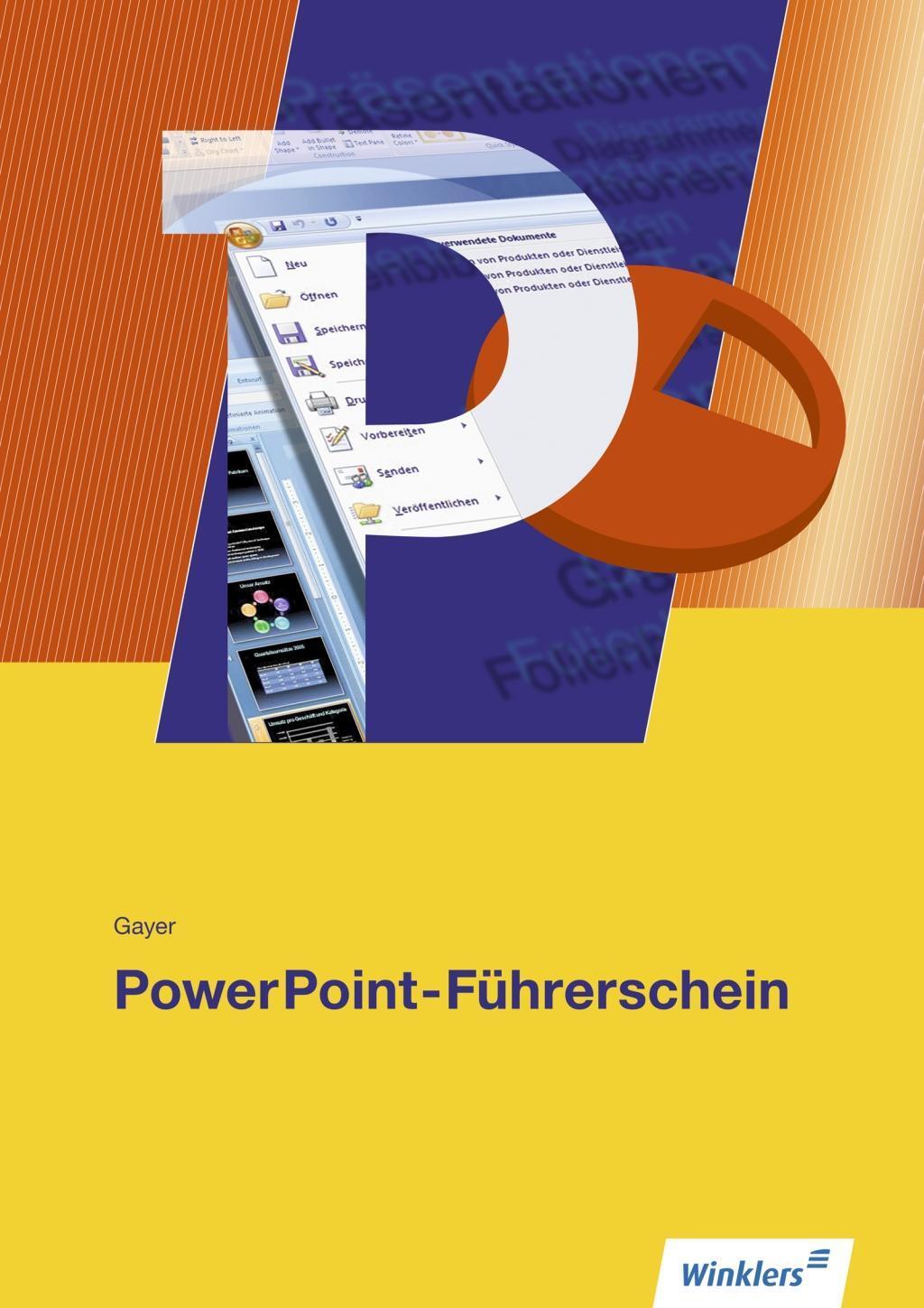 Cover: 9783804547582 | PowerPoint-Führerschein | Renate Gayer | Taschenbuch | 146 S. | 2014