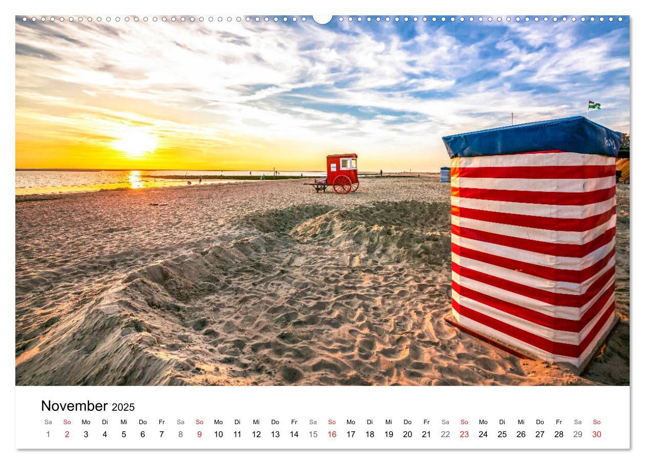 Bild: 9783435494200 | Borkum - Inselblicke (Wandkalender 2025 DIN A2 quer), CALVENDO...