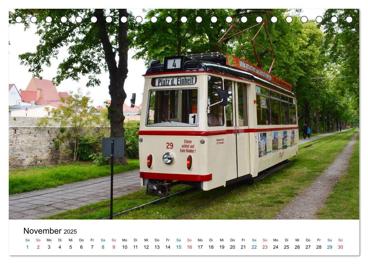 Bild: 9783435495429 | Naumburgs historische Straßenbahn (Tischkalender 2025 DIN A5 quer),...