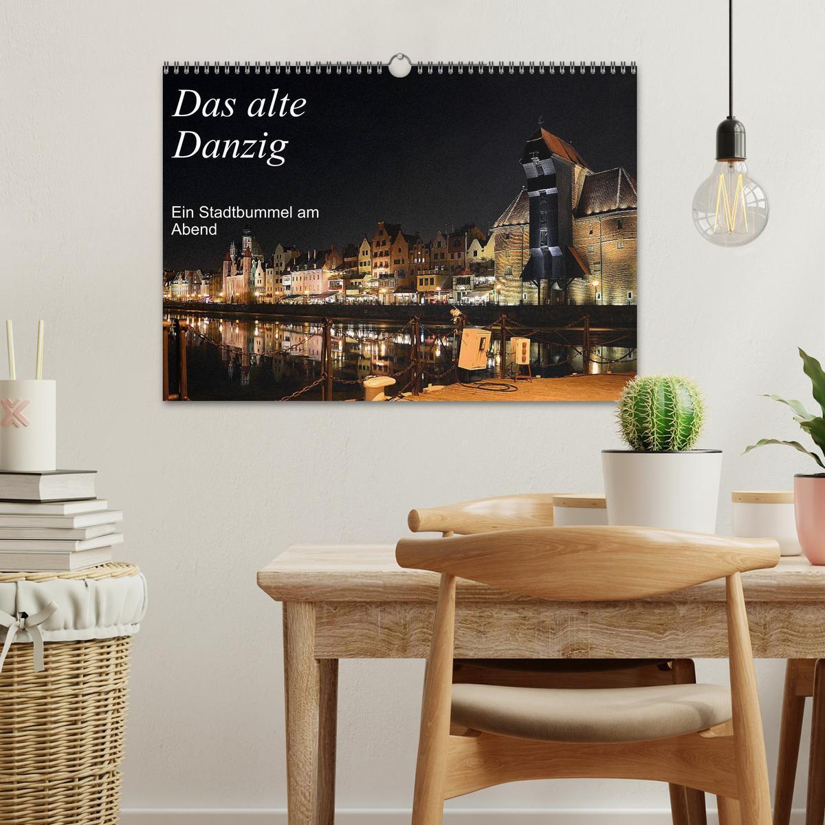 Bild: 9783435492077 | Das alte Danzig - Ein Stadtbummel am Abend (Wandkalender 2025 DIN...