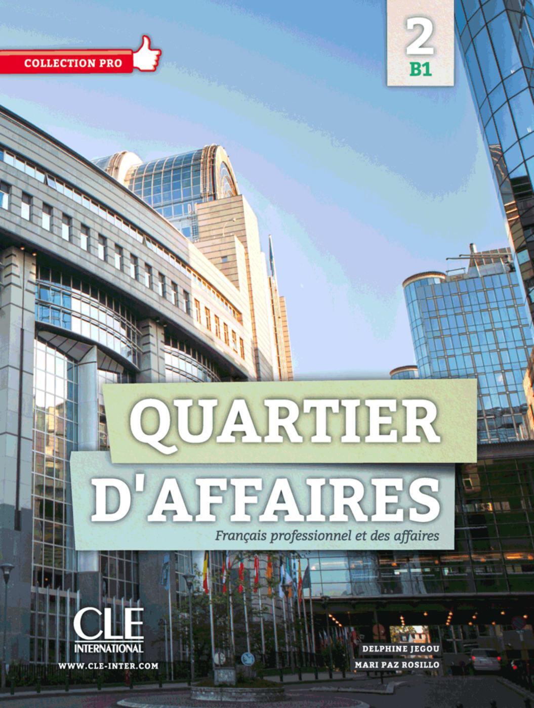 Cover: 9783125295865 | Quartier d'affaires 2. Livre de l'étudiant avec DVD-ROM audio et...