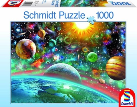 Cover: 4001504581763 | Weltall. Puzzle | Spiel | 1000 Teile | 58176 | Deutsch | 2013