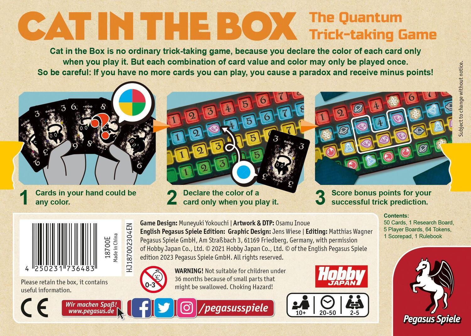 Bild: 4250231736483 | Cat in the Box (englisch) | Spiel | 18700E | Englisch | 2023