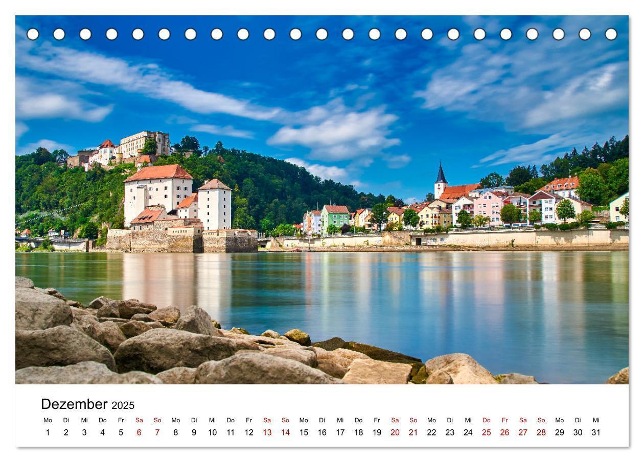 Bild: 9783435055739 | Impressionen aus Passau (Tischkalender 2025 DIN A5 quer), CALVENDO...