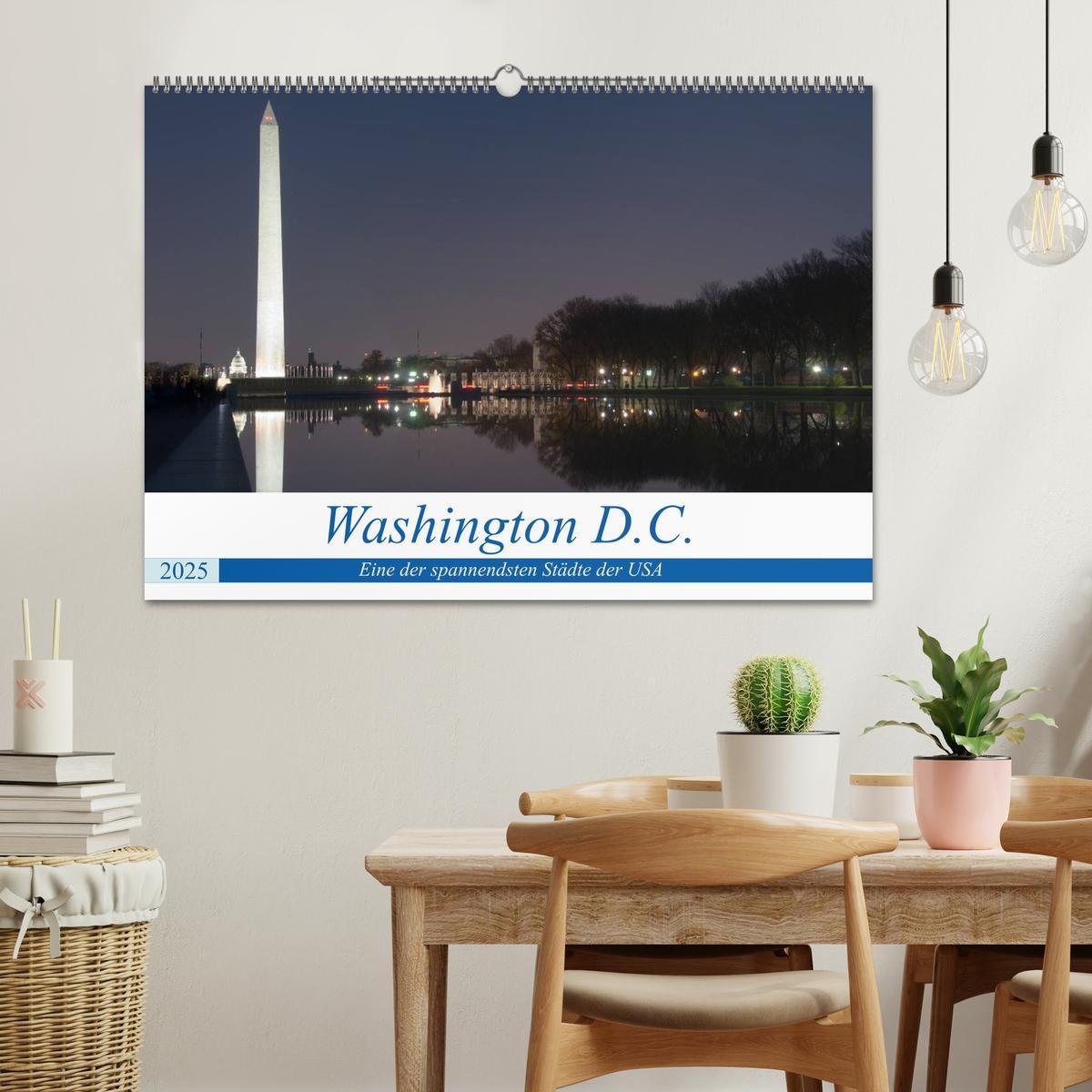 Bild: 9783435719099 | Washington D.C. (Wandkalender 2025 DIN A2 quer), CALVENDO...