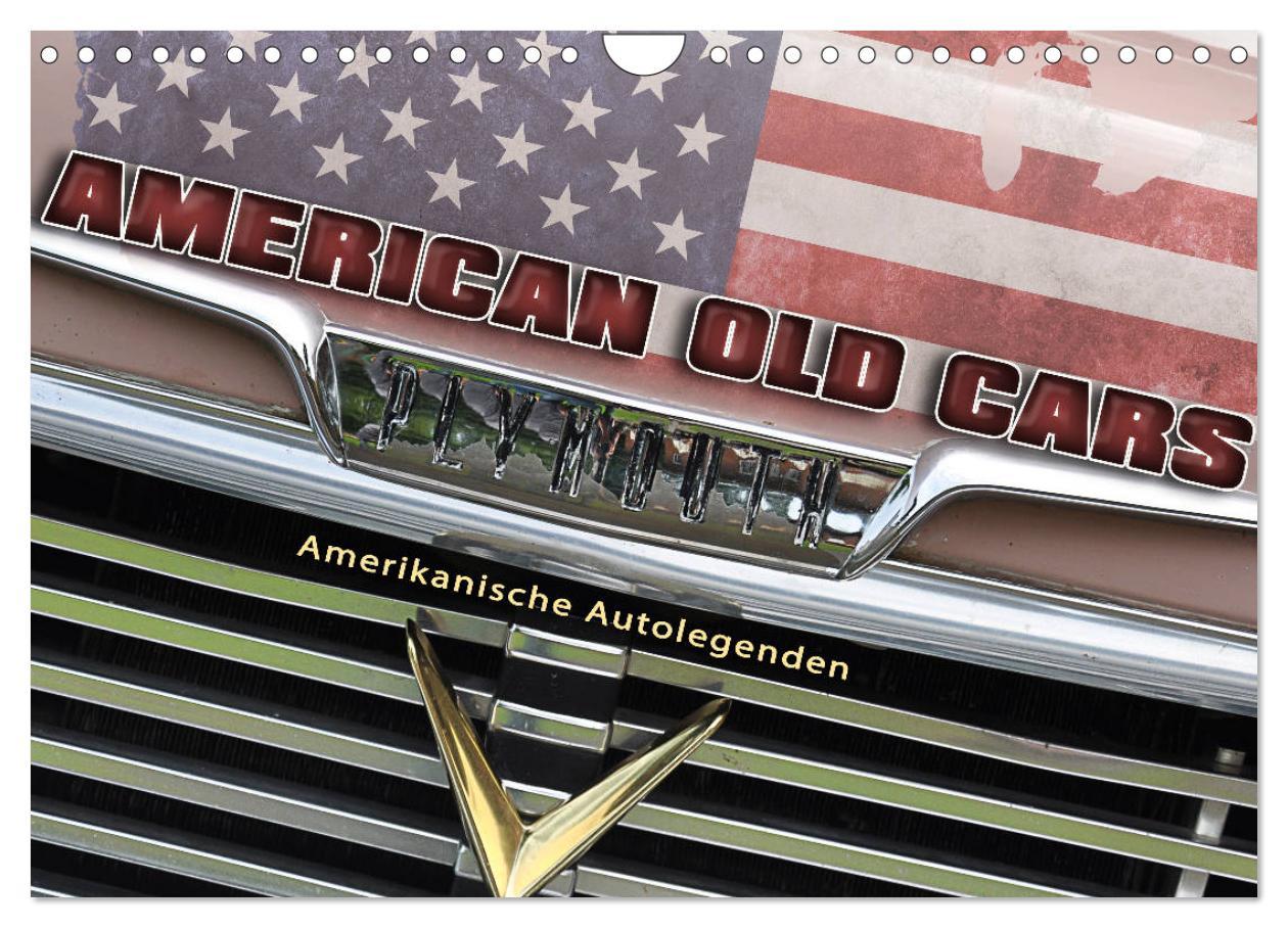 Cover: 9783435448357 | American Old Cars - Amerikanische Autolegenden (Wandkalender 2025...