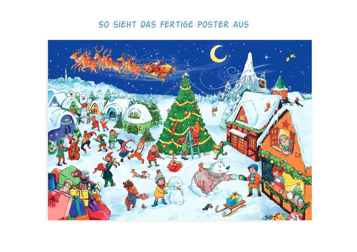 Bild: 9783780618306 | Oskar, der kleine Weihnachtselch | Michael Hamannt | Taschenbuch