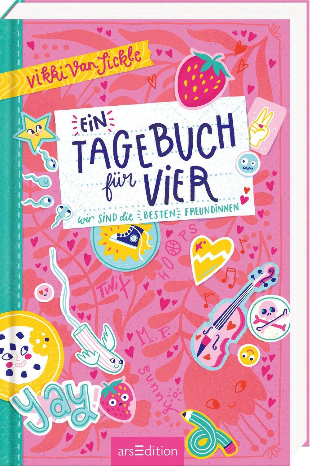 Cover: 9783845857282 | Ein Tagebuch für vier - Wir sind die besten Freundinnen | Vansickle