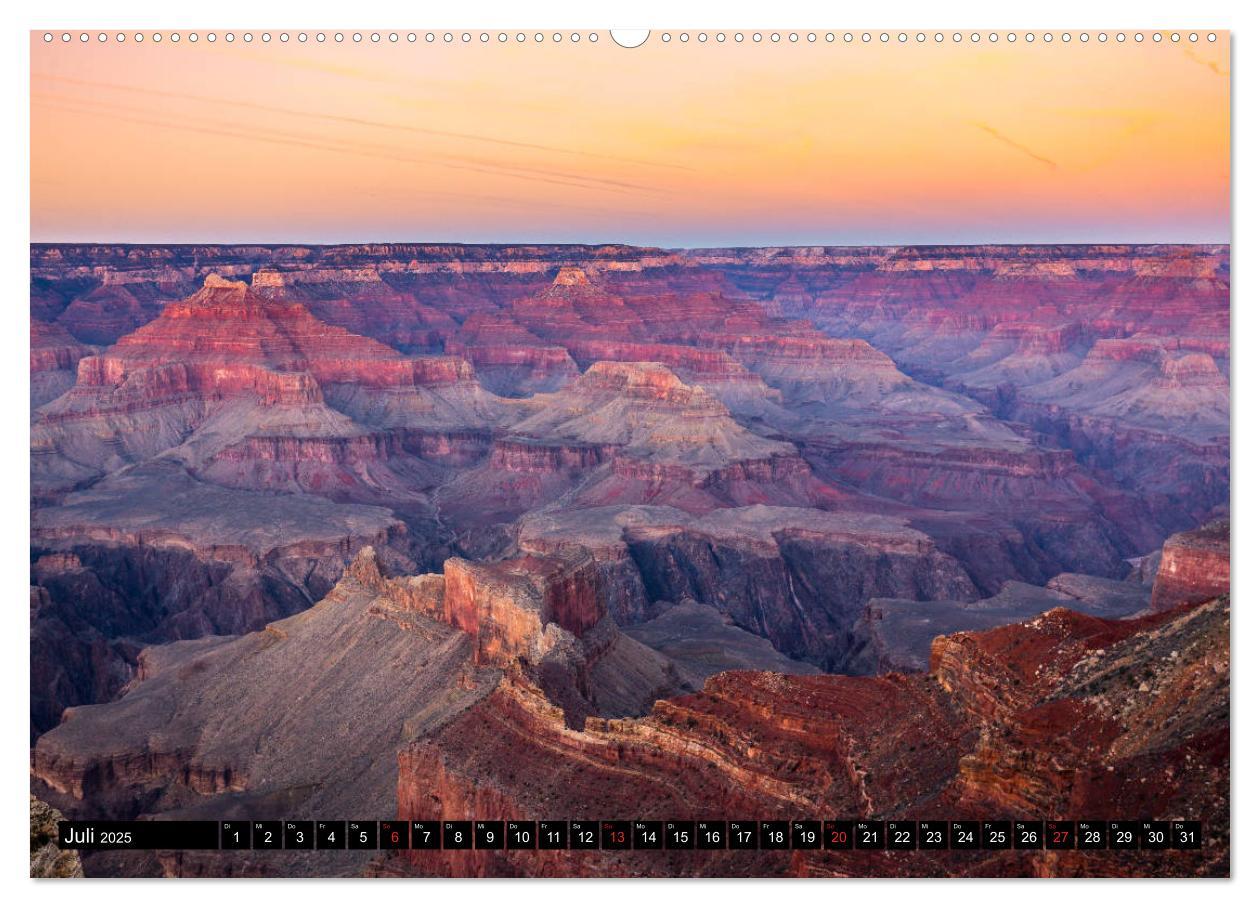 Bild: 9783435309597 | GRAND CANYON - Einblicke (Wandkalender 2025 DIN A2 quer), CALVENDO...