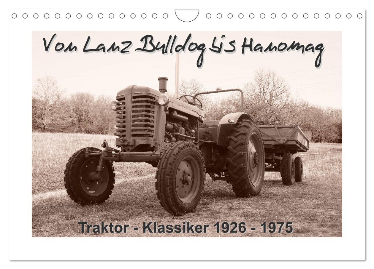 Cover: 9783435131761 | Von Lanz Bulldog bis Hanomag Traktor - Klassiker 1926 - 1975...