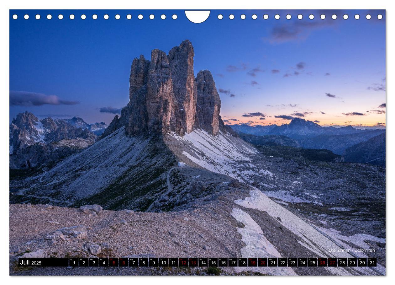 Bild: 9783383936494 | Magisches Licht der Berge (Wandkalender 2025 DIN A4 quer), CALVENDO...