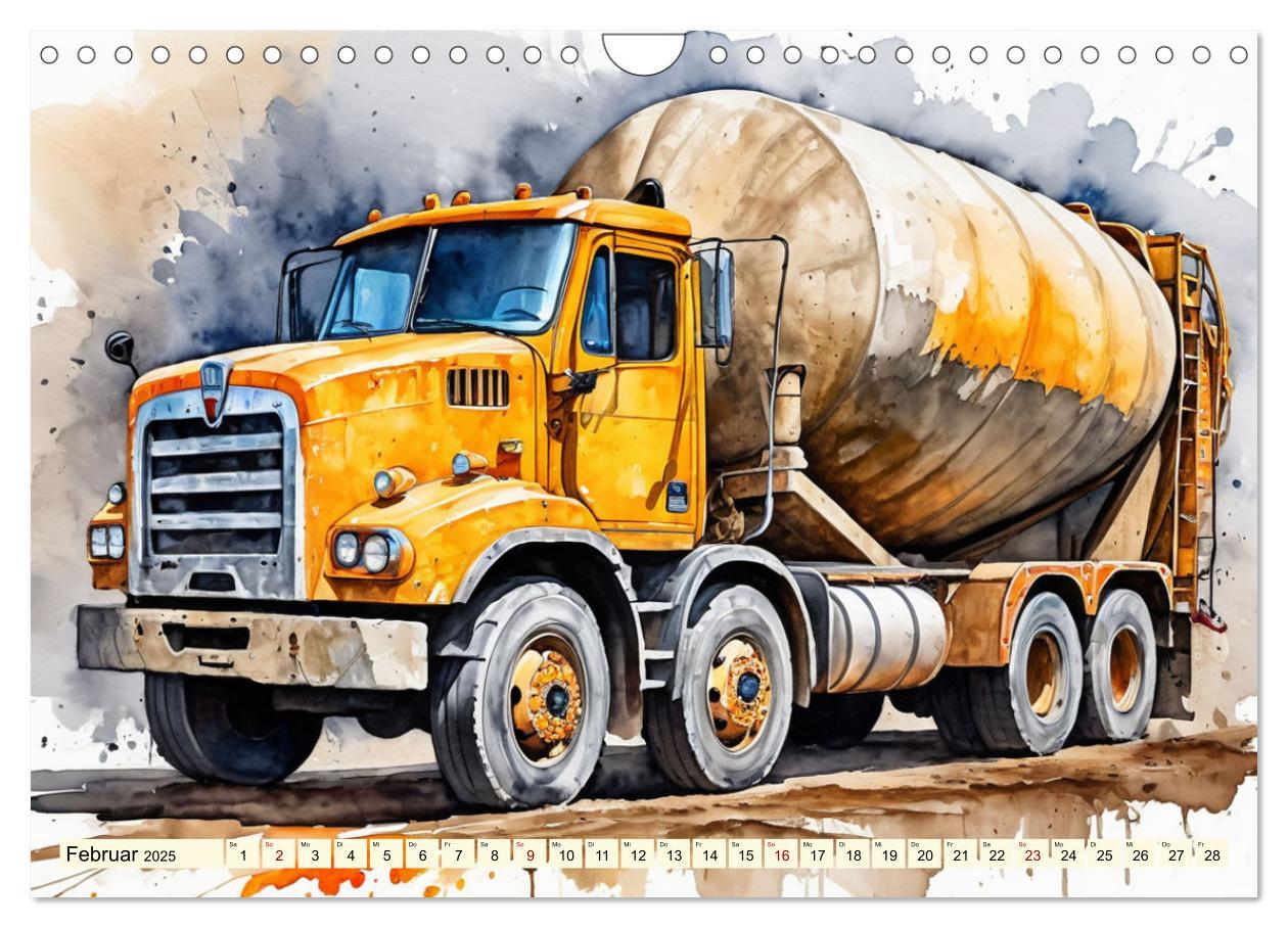 Bild: 9783457151198 | Nostalgische Trucks (Wandkalender 2025 DIN A4 quer), CALVENDO...