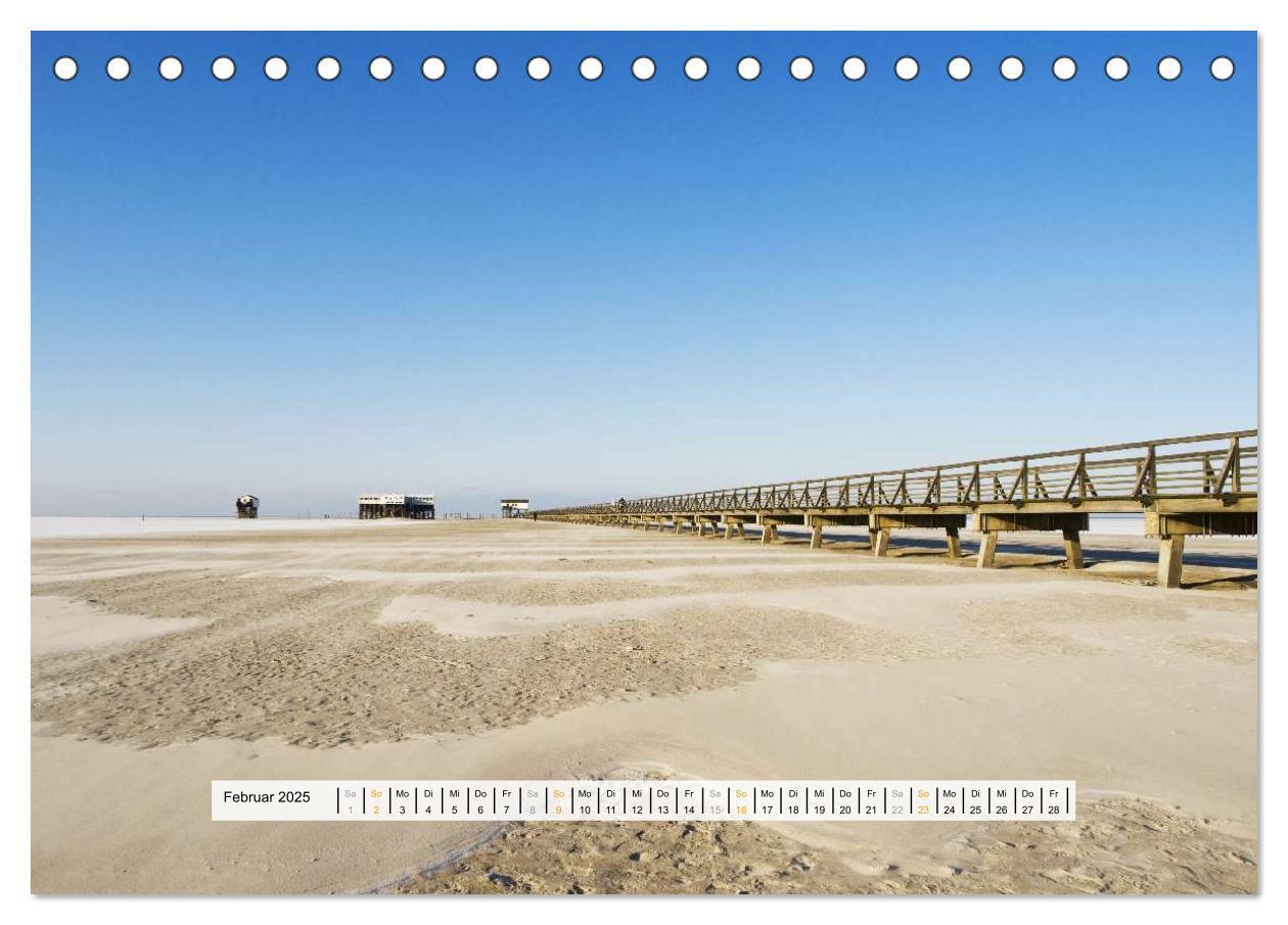 Bild: 9783435792252 | St. Peter-Ording (Tischkalender 2025 DIN A5 quer), CALVENDO...