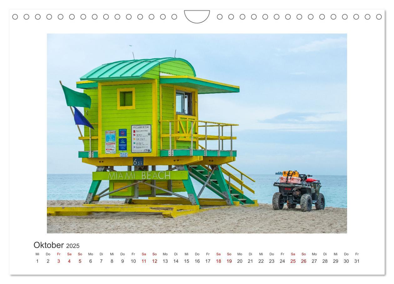 Bild: 9783457152621 | Miami - pulsierende Metropole (Wandkalender 2025 DIN A4 quer),...