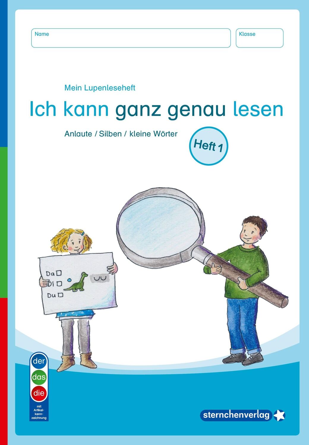 Bild: 9783946904915 | Mein Lupenleseheft 1 und 2 - Ich kann ganz genau lesen - DaZ -...