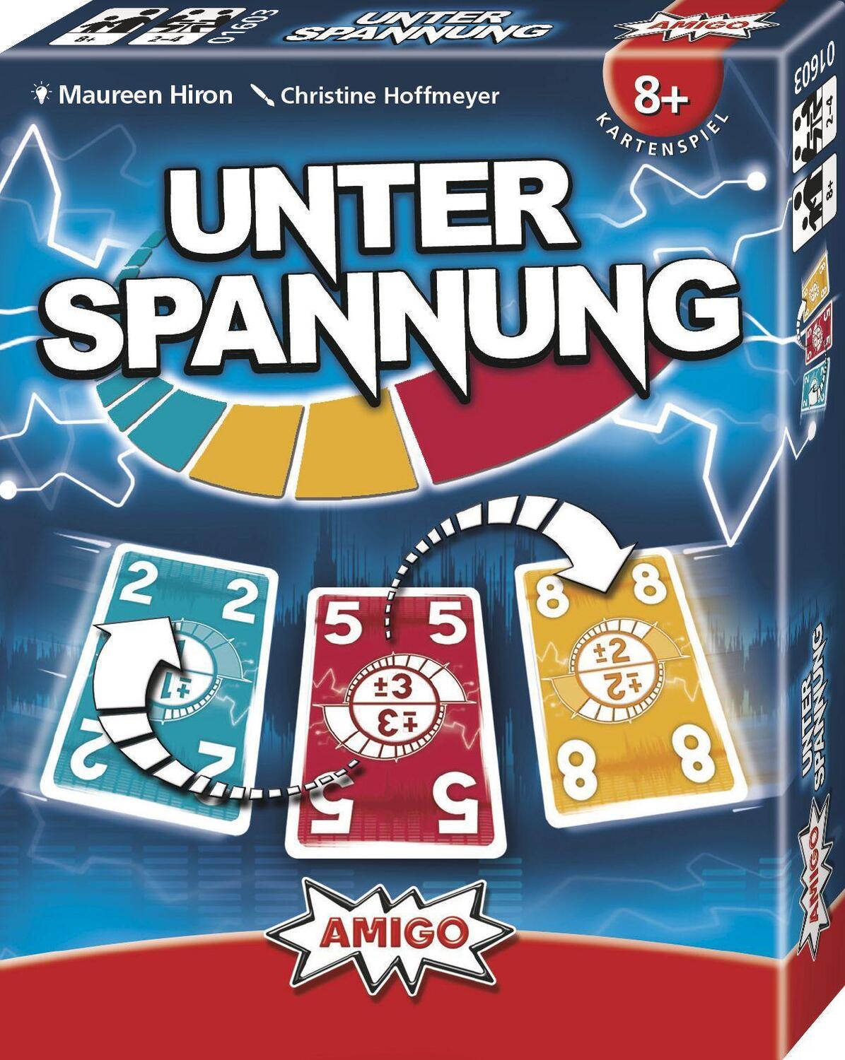 Bild: 4007396016031 | Unter Spannung | AMIGO - Kartenspiel | Maureen Hiron | Spiel | 01603