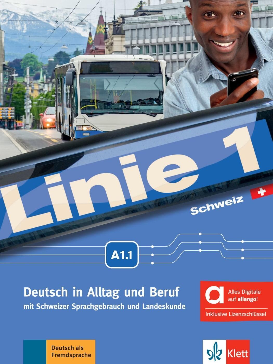 Cover: 9783126071925 | Linie 1 Schweiz A1.1 - Hybride Ausgabe allango | Bundle | Deutsch