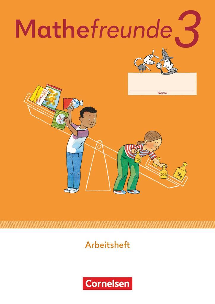 Cover: 9783464808030 | Mathefreunde 3. Schuljahr. Arbeitsheft | Taschenbuch | Mathefreunde