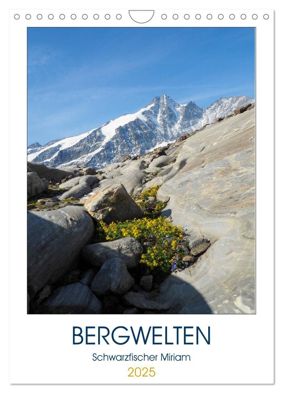 Cover: 9783435973033 | Bergwelten (Wandkalender 2025 DIN A4 hoch), CALVENDO Monatskalender