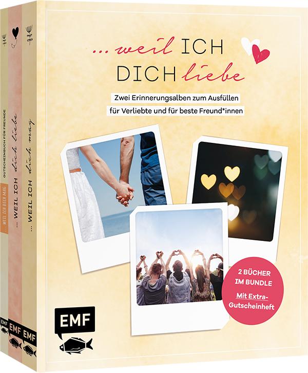 Cover: 9783745919615 | ...weil ich dich liebe - Zwei Bücher im Bundle: Erinnerungsalben...