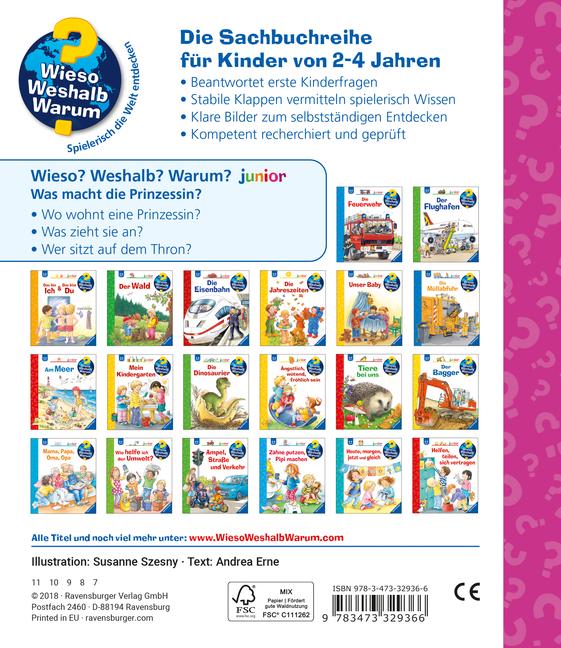 Bild: 9783473329366 | Wieso? Weshalb? Warum? junior, Band 19: Was macht die Prinzessin?