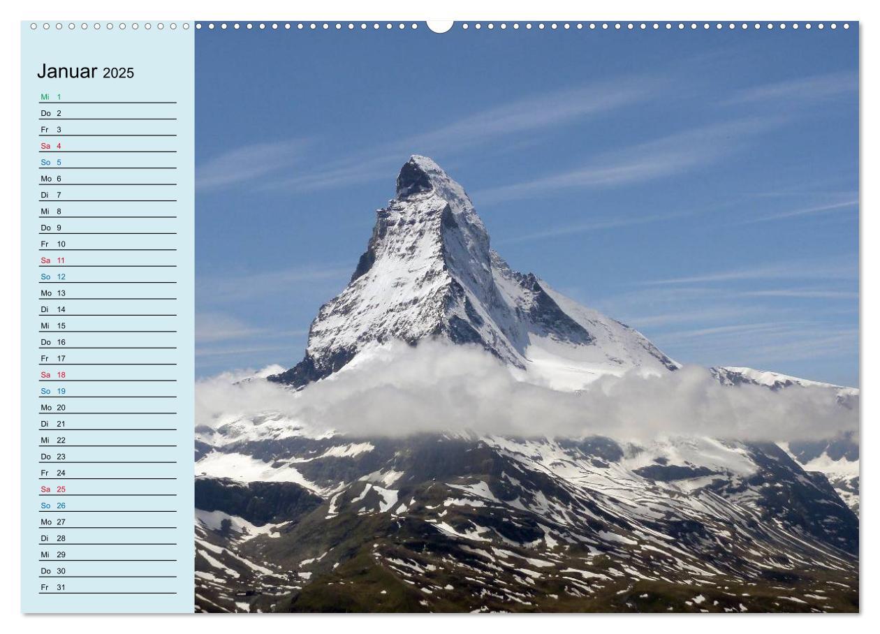 Bild: 9783383977466 | Faszination Horu Fotoimpressionen vom Matterhorn (Wandkalender 2025...