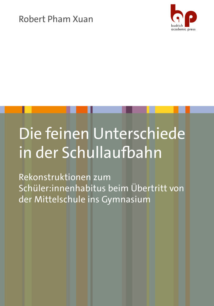 Cover: 9783966650731 | Die feinen Unterschiede in der Schullaufbahn | Robert Pham Xuan | Buch