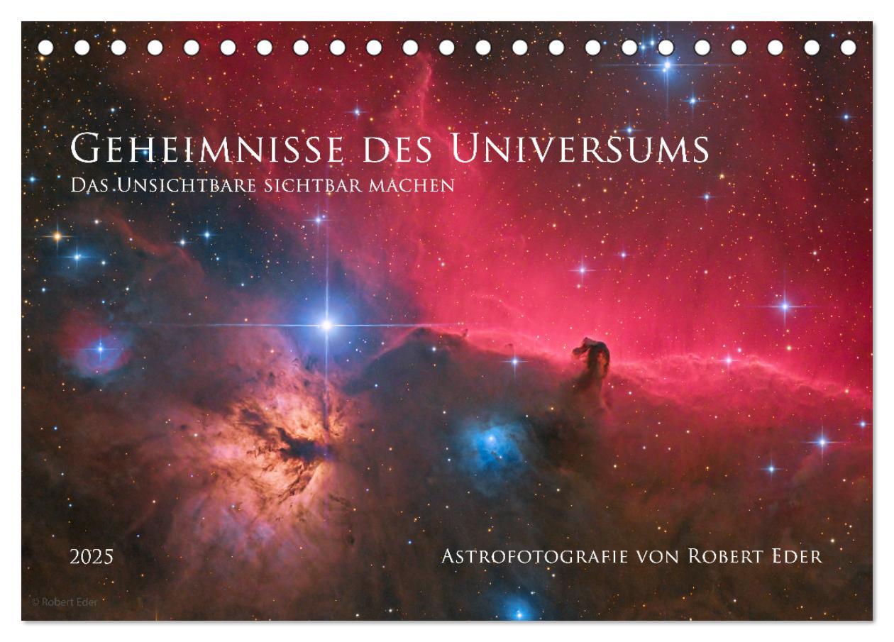 Cover: 9783435012534 | Geheimnisse des Universums (Tischkalender 2025 DIN A5 quer),...