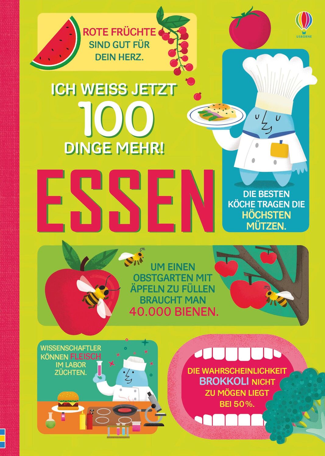 Cover: 9781789410419 | Ich weiß jetzt 100 Dinge mehr! Essen | Rachel Firth (u. a.) | Buch