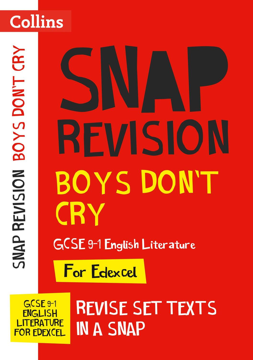 Cover: 9780008471798 | Boys Don't Cry Edexcel GCSE 9-1 English Literature Text Guide | Gcse