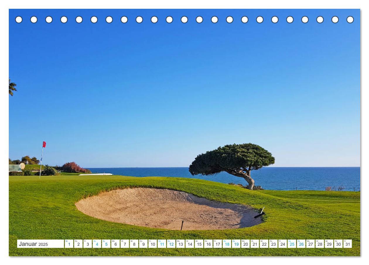 Bild: 9783435140848 | Mediterrane Golfplätze - Spanien, Portugal, Mallorca (Tischkalender...