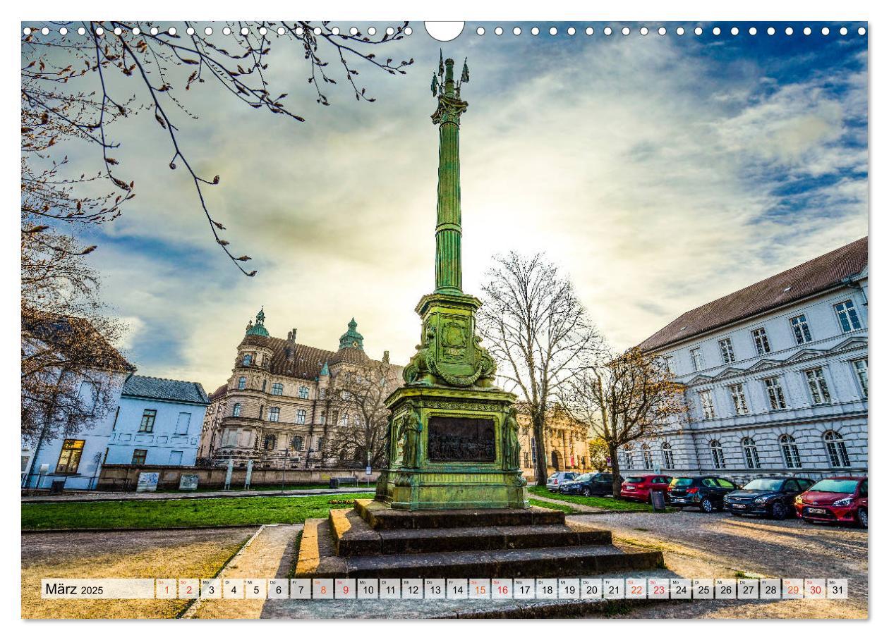 Bild: 9783435241712 | Güstrow Impressionen (Wandkalender 2025 DIN A3 quer), CALVENDO...