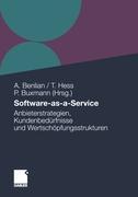 Cover: 9783834922366 | Software-as-a-Service | Peter Buxmann (u. a.) | Taschenbuch | 278 S.