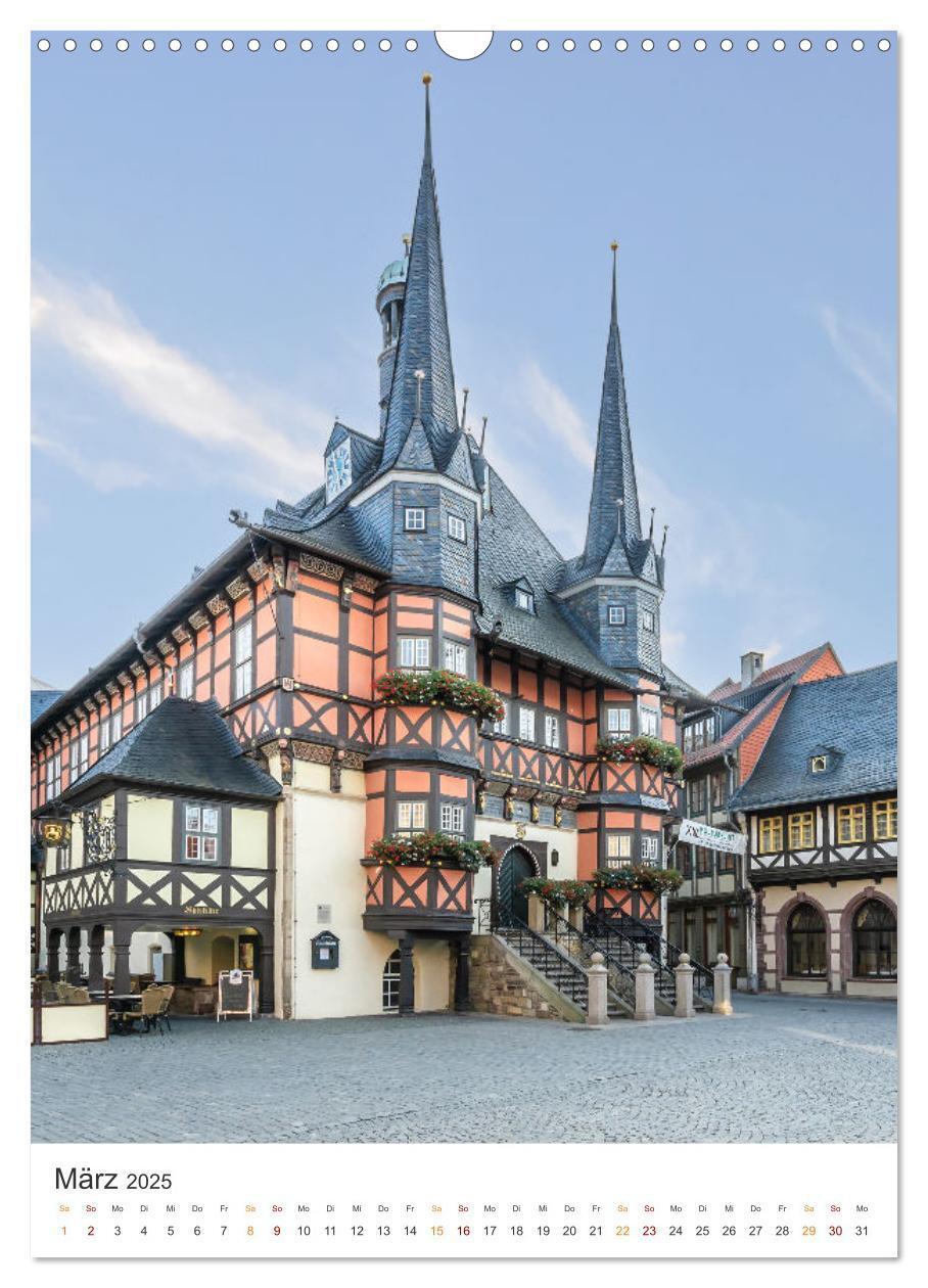 Bild: 9783435883578 | Stadt Wernigerode (Wandkalender 2025 DIN A3 hoch), CALVENDO...