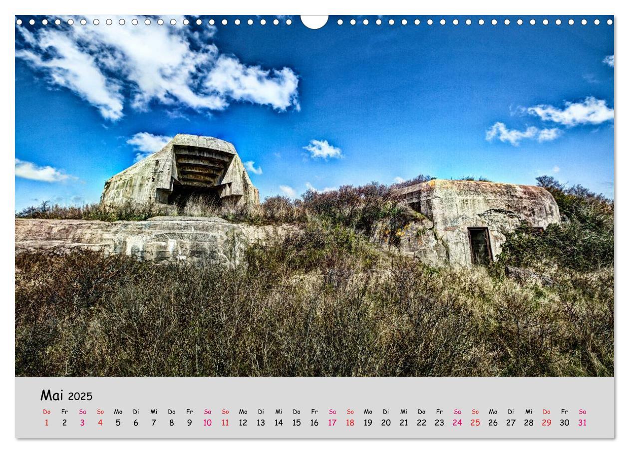 Bild: 9783435645695 | Bunker Zeitzeugen der Geschichte (Wandkalender 2025 DIN A3 quer),...