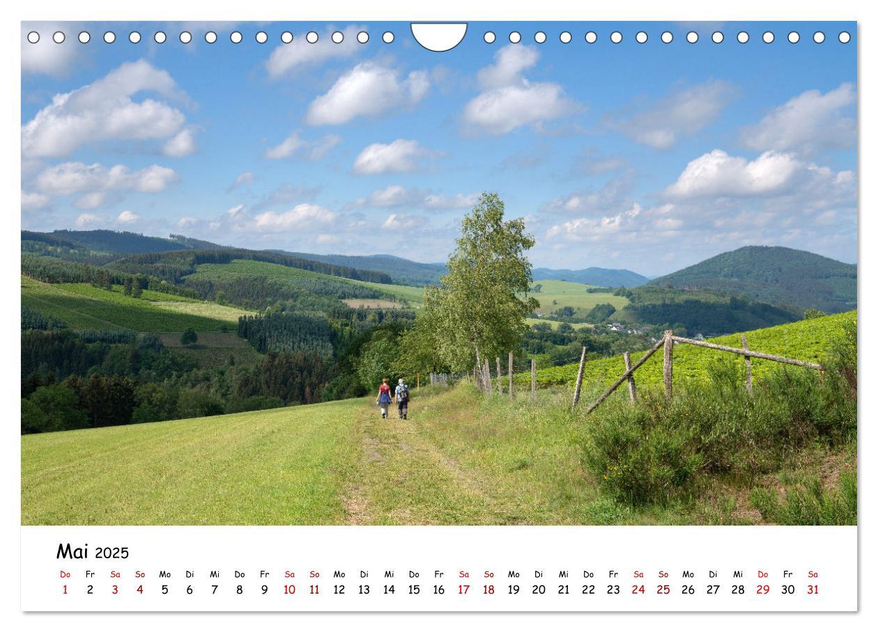 Bild: 9783383861567 | Heimat Entdecken: Sauerland (Wandkalender 2025 DIN A4 quer),...