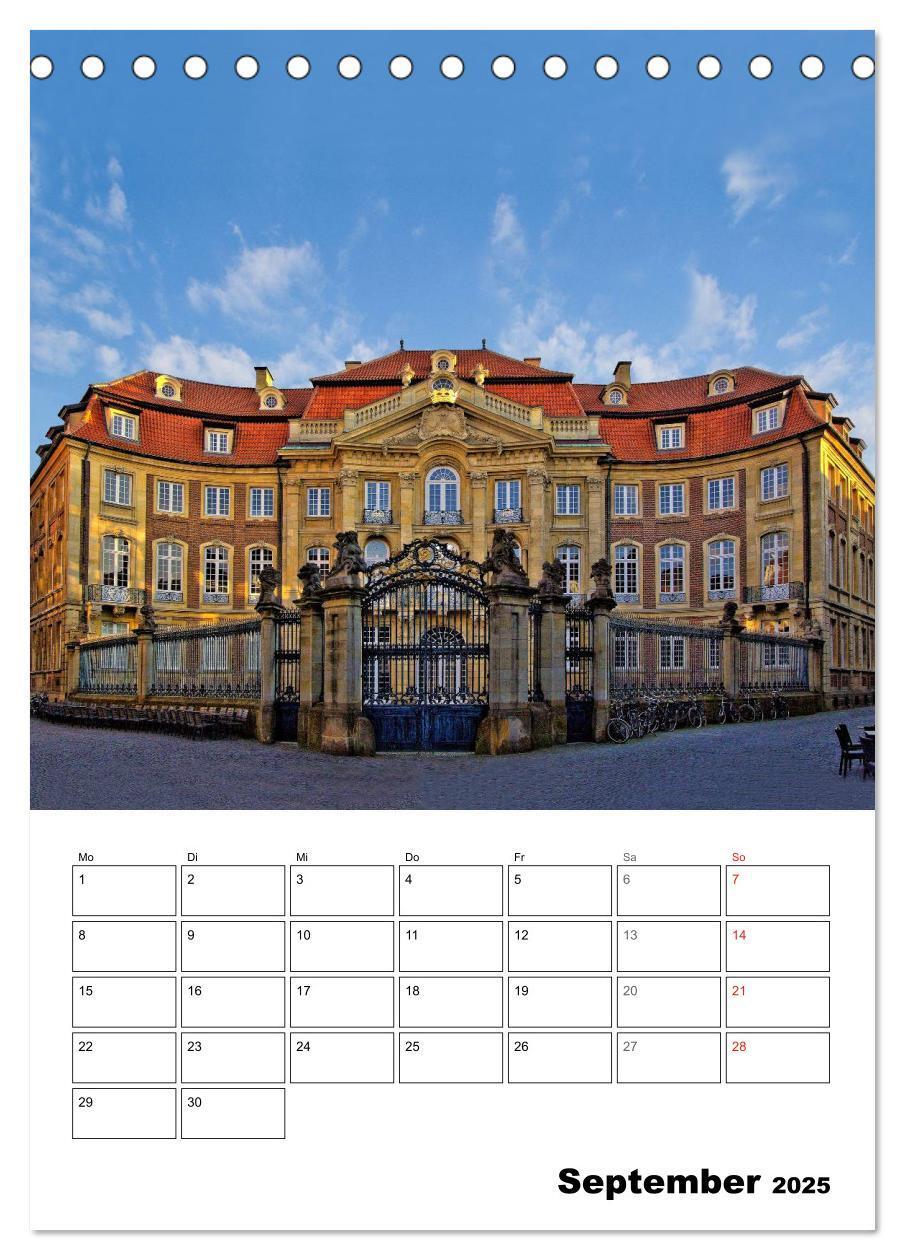 Bild: 9783457027417 | Münster entdecken (Tischkalender 2025 DIN A5 hoch), CALVENDO...