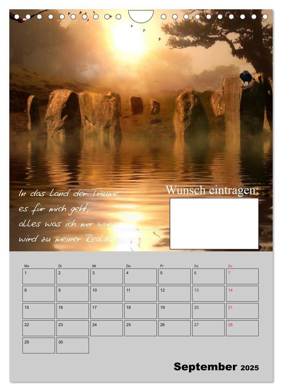 Bild: 9783457018576 | Wunsch- und Zauberkalender (Wandkalender 2025 DIN A4 hoch),...