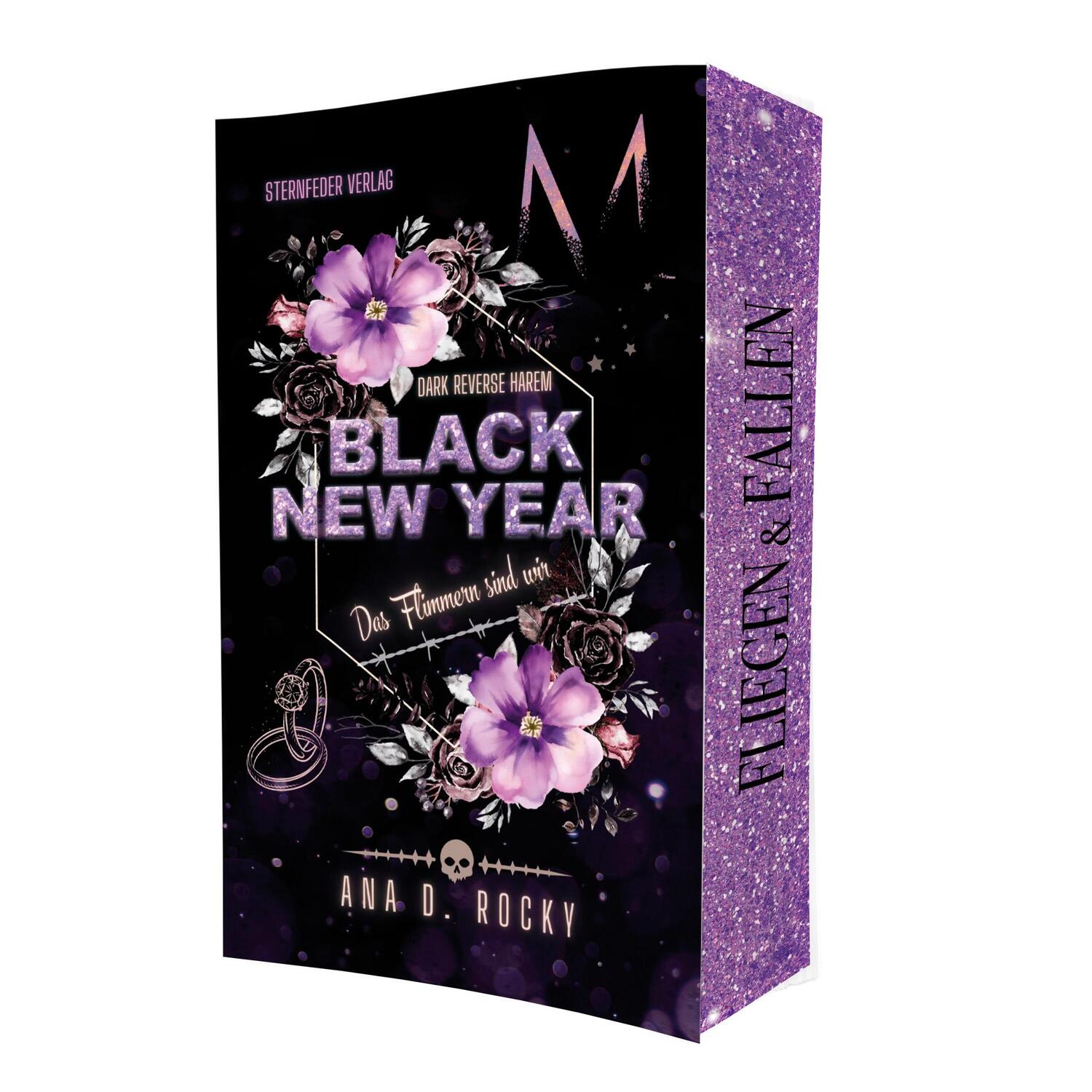 Cover: 9783910956100 | Black New Year | Das Flimmern sind wir | Rocky Ana D. | Taschenbuch