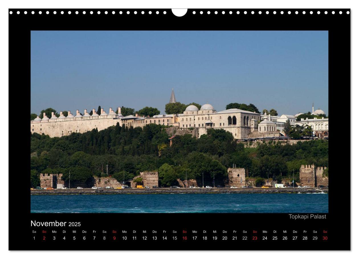 Bild: 9783435822454 | Istanbul (Wandkalender 2025 DIN A3 quer), CALVENDO Monatskalender