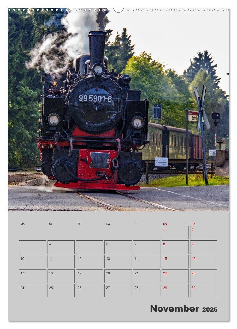 Bild: 9783383821301 | Brockenbahn - Terminplaner (hochwertiger Premium Wandkalender 2025...