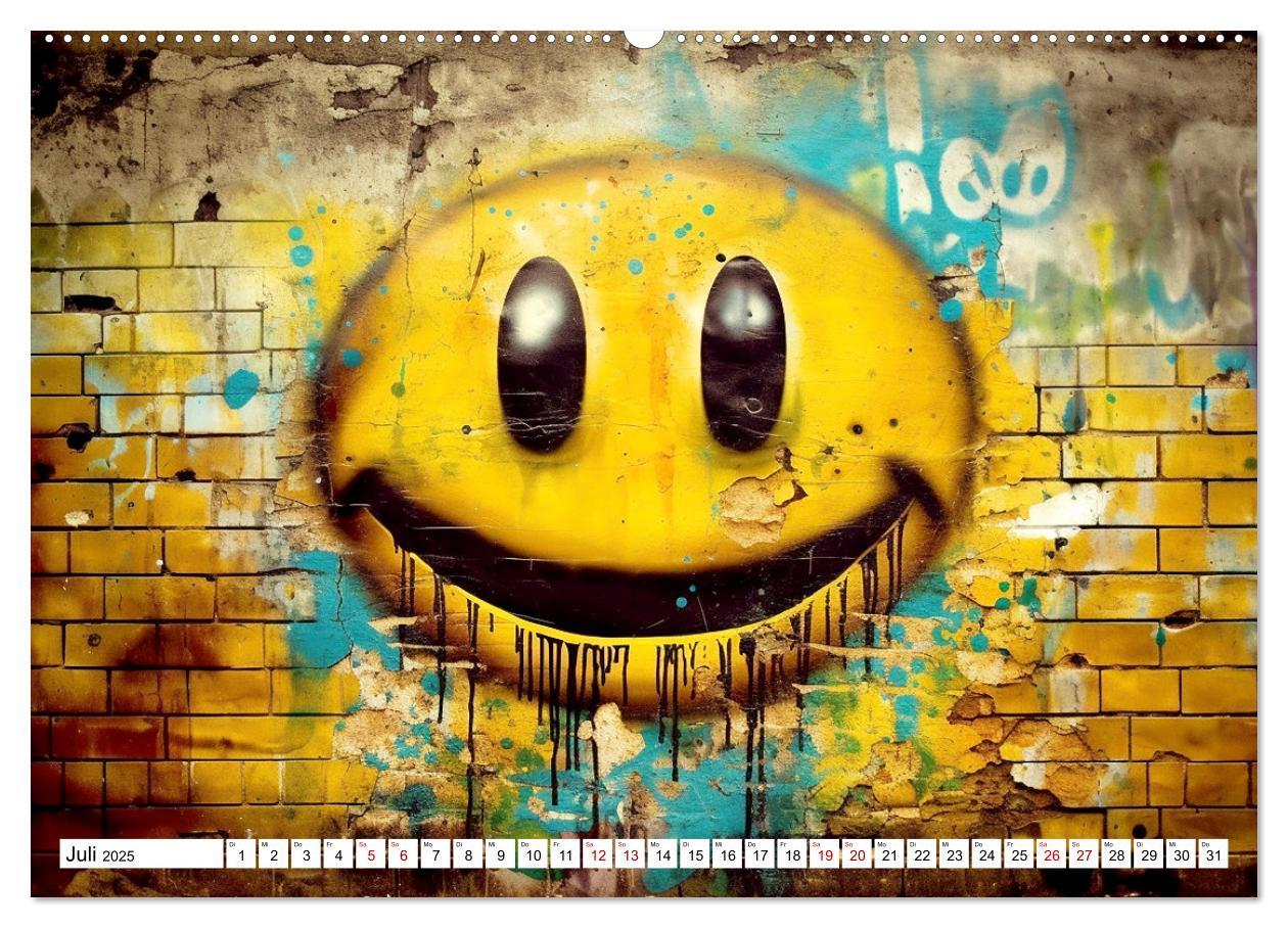 Bild: 9783383867170 | Street Art Graffiti (Wandkalender 2025 DIN A2 quer), CALVENDO...